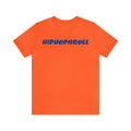 HIPHOPNROLL ORANGE AND BLUE TEE